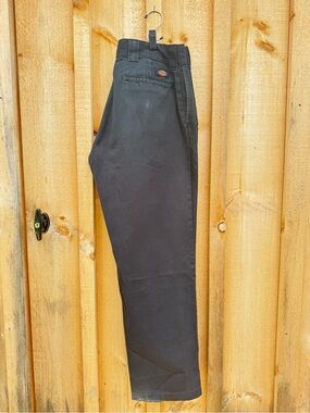 Original Dickies Men's Black Straight-Leg Chinos